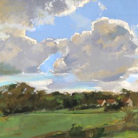 Gemälde, Paysage d’Ile de France, Christophe Thiry