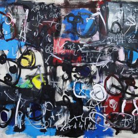 Painting, The Night Window, Taher Jaoui