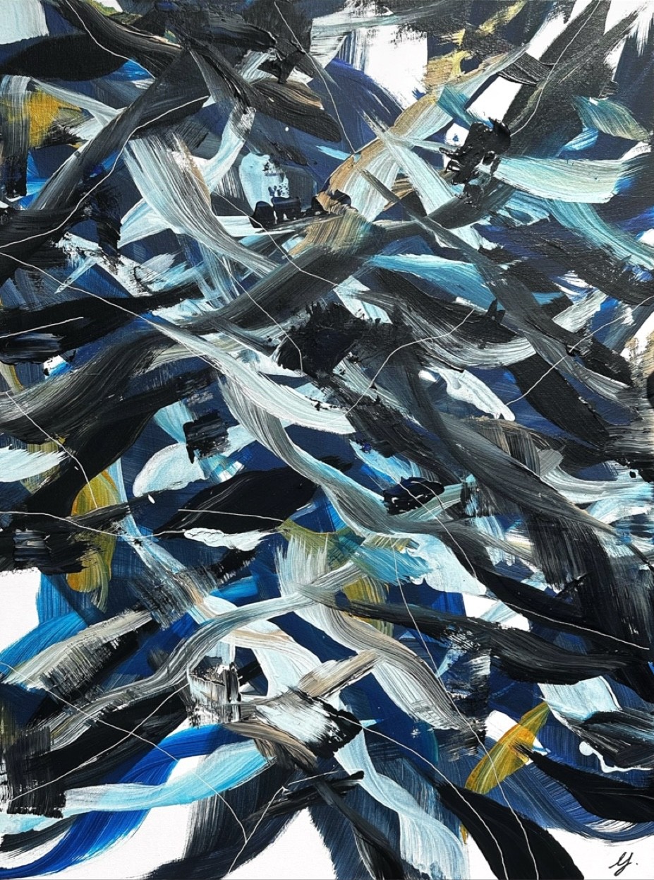 Anaïs LF, Abysses - N°9, Les vagues de couleur N°18 Anaïs LF, Abysses - N°9, Les vagues de couleur N°18