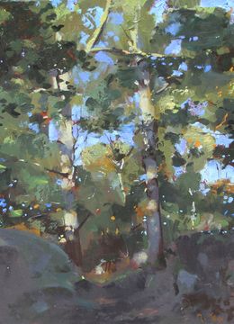 Gemälde, En foret, Christophe Thiry