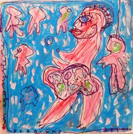 Fine Art Drawings, TMon égosystème 1, Brigitte Derbigny