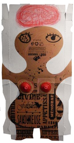 Fine Art Drawings, Vénus Pizza n°21, Brigitte Derbigny