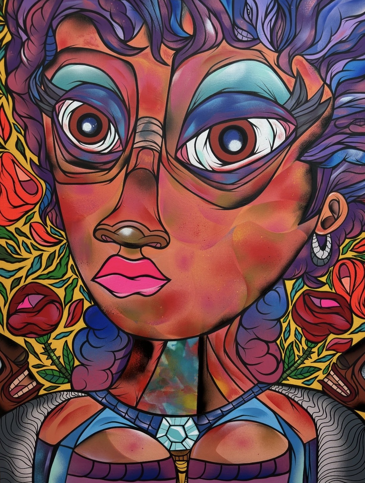 Nicolas Denigot, La femme aux Roses Nicolas Denigot, La femme aux Roses