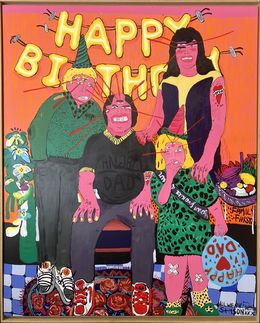 Peinture, Happy birthday dad, Nolwenn Samson