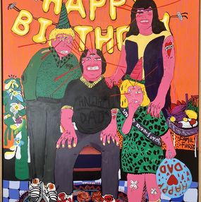 Gemälde, Happy birthday dad, Nolwenn Samson
