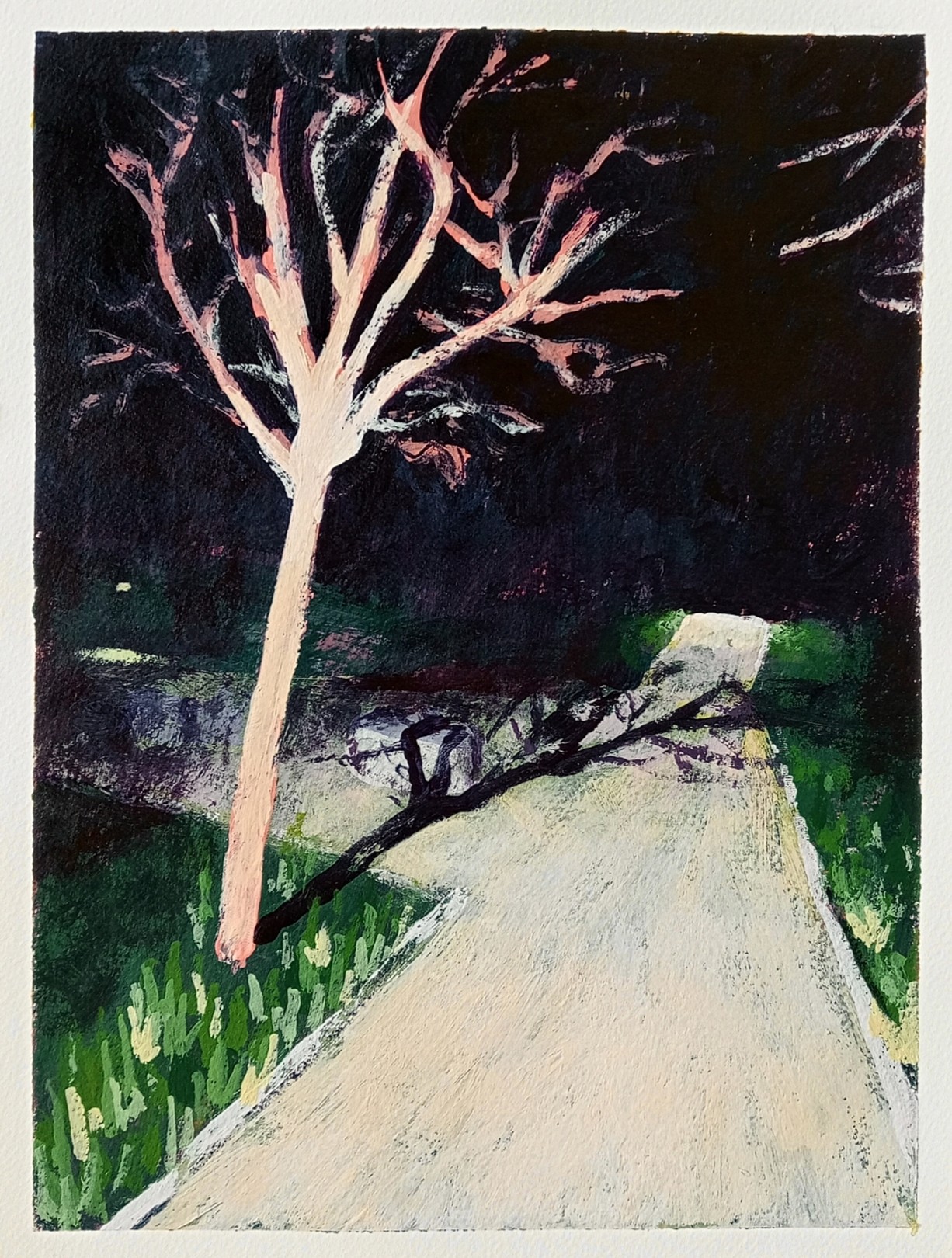 Luigi Iona, Entrando nel parco di notte Luigi Iona, Entrando nel parco di notte