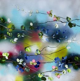 Gemälde, Floral Whirl I, Anastassia Skopp