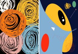 Fotografien, Singularity 02 and It All Moves 03, Diptych, Angelica Tcherassi