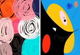 Fotografien, Singularity 01 and It All Moves 01, Diptych, Angelica Tcherassi