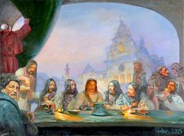 Gemälde, The Sacred Supper, Igor Galan