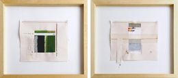 Painting, Intenciones del Silencio VII and III. Diptych, Angelica Chavarro Franco