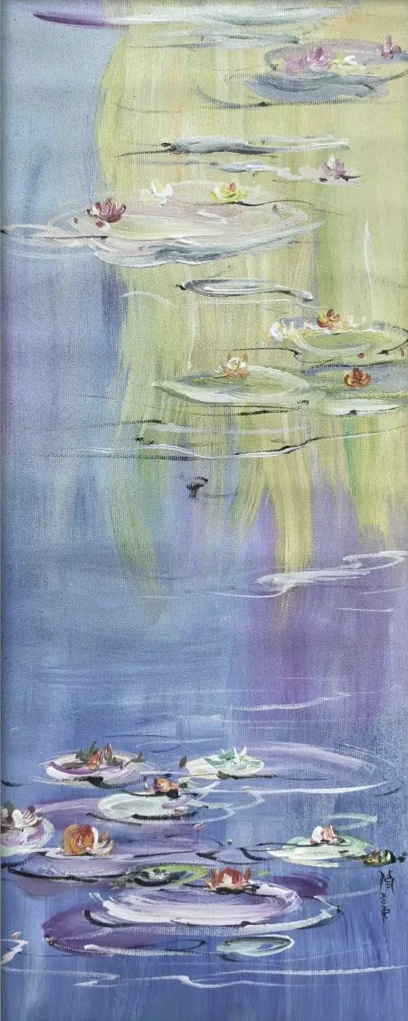 Xiu, Nymphéas bleu Xiu, Nymphéas bleu