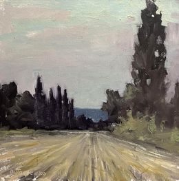 Gemälde, Mowed field, Volodymyr Pashchenko