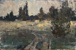 Painting, On the glade, Volodymyr Pashchenko