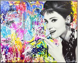 Peinture, Audrey Hepburn, Vincent Bardou