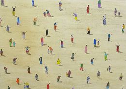 Painting, Africa hood, Marcos Zrihen