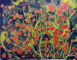 Gemälde, Abstract painting, Ayuna Kanatkalieva