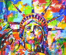 Gemälde, Statue of Liberty 3., Iryna Kastsova