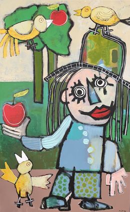 Gemälde, La pomme d'amour, Mika-1972