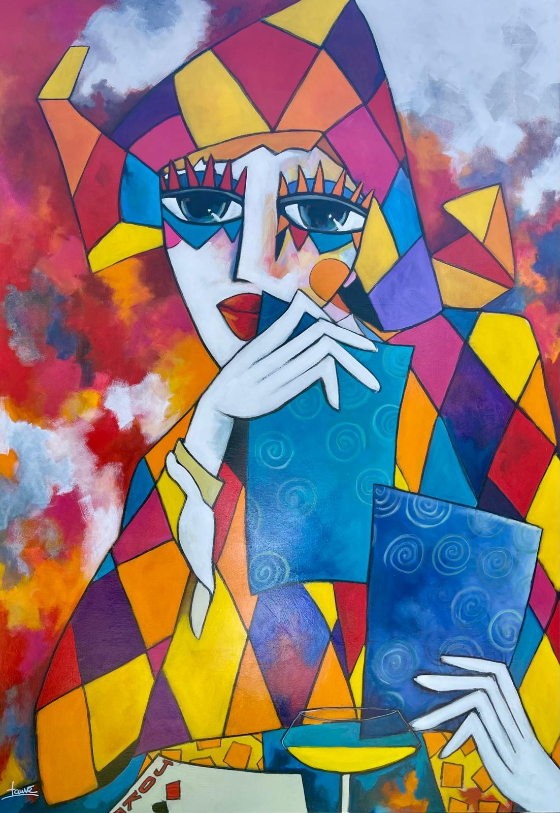 Martine Fauve Dechavanne, Blue comme j'aime Martine Fauve Dechavanne, Blue comme j'aime