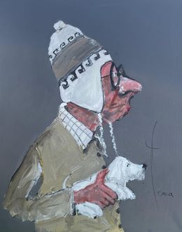 Gemälde, Même profil, Béatrice Terra