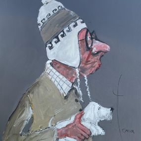 Gemälde, Même profil, Béatrice Terra