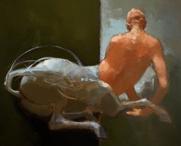 Gemälde, Dissociated Centaur, Olivier Massebeuf