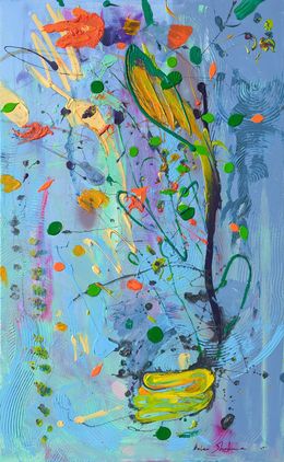 Painting, Cactus, Helen Shukina