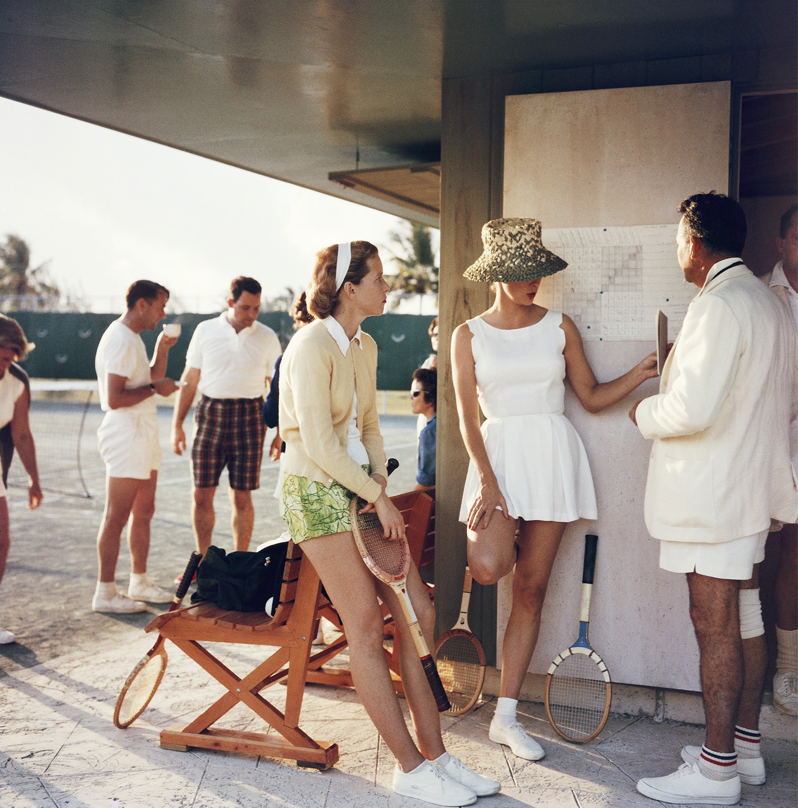 Slim Aarons, Tennis In The Bahamas Slim Aarons, Tennis In The Bahamas