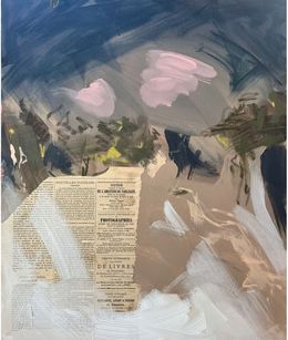 Peinture, Serie Plage 3, Marie Renaud