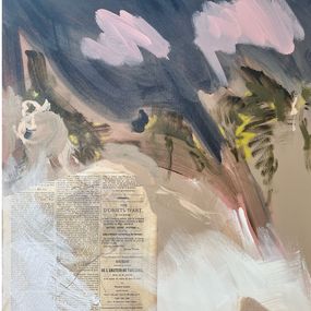 Gemälde, Serie Plage 4, Marie Renaud