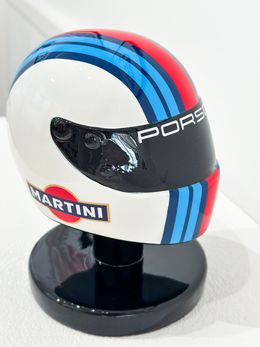 Sculpture, Casque Porsche Martini, Ian Philip