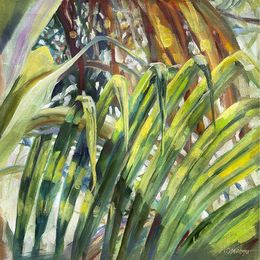 Gemälde, Tropical Symphony Of Colours, Momalyu Liubov Kriuchkova