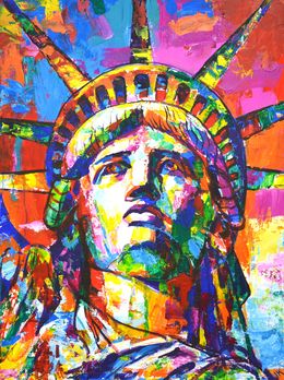 Peinture, Statue of Liberty 2, Iryna Kastsova