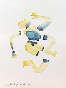 Peinture, Coyolxauhqui en el cielo, Francisco Montoya Cázarez