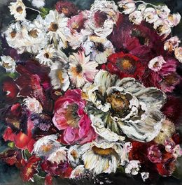 Painting, Music of Petals, Oksana Petrova