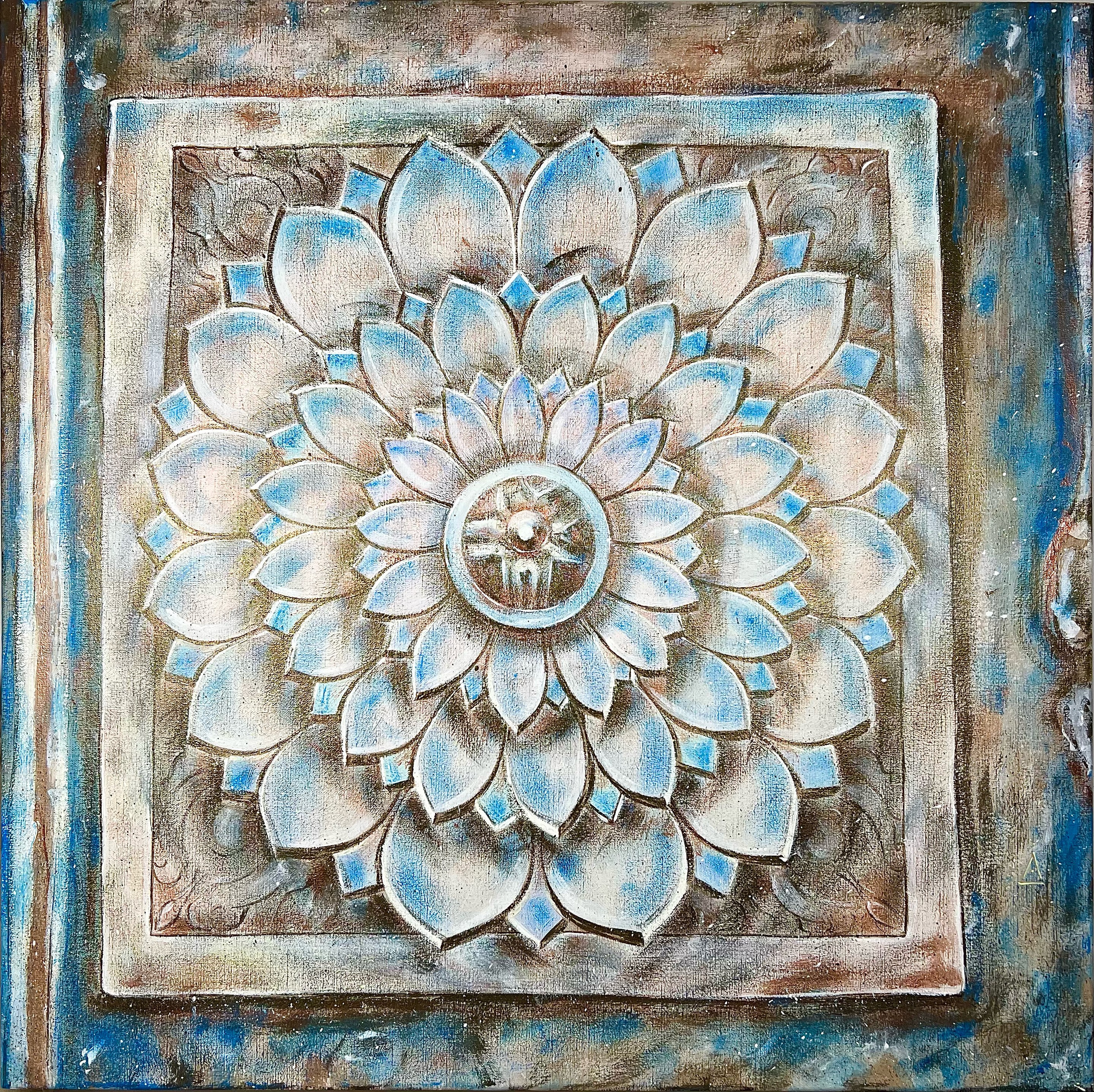 AreiRa, Temple lotus. Colorful. AreiRa, Temple lotus. Colorful.