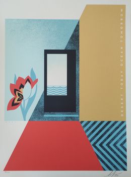 Print, Desert Today Ocean Tomorrow, Shepard Fairey (Obey)