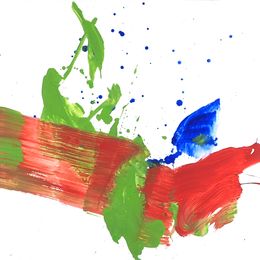 Peinture, Etendue spontanée - carré - 6, LN Le Cheviller