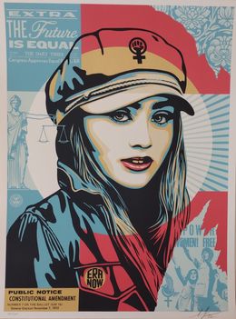 Print, The future is equal, Shepard Fairey (Obey)