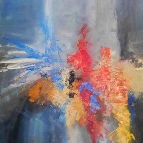 Gemälde, Éruption de vie, Marie Line Robert