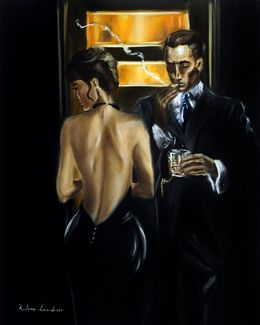 Painting, Smoke and Silk, Ruslana Levandovska