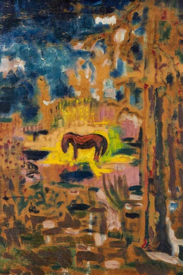 Sirio Pellegrini, Grazing Horse Sirio Pellegrini, Grazing Horse