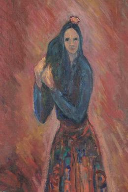 Gemälde, Portrait of Woman, Sirio Pellegrini