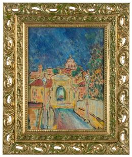 Peinture, Landscape, Sirio Pellegrini
