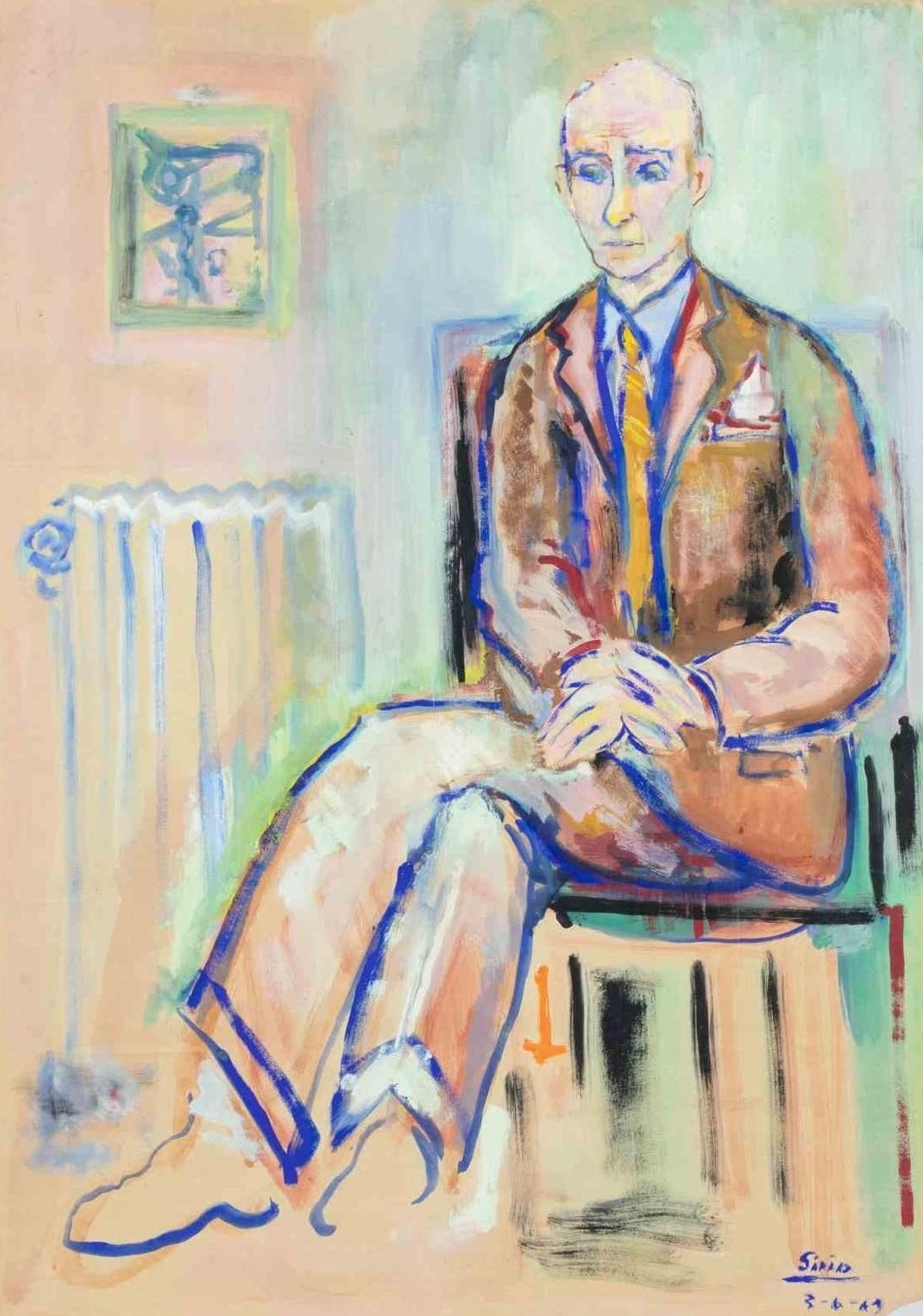 Sirio Pellegrini, Portrait Sirio Pellegrini, Portrait