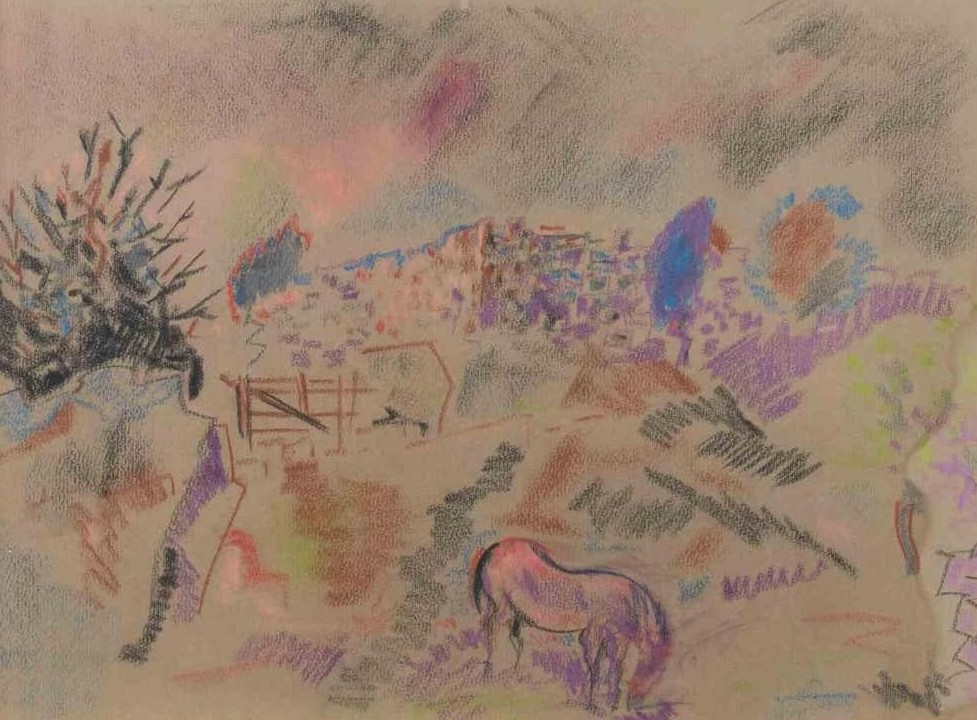 Sirio Pellegrini, Grazing Horse Sirio Pellegrini, Grazing Horse
