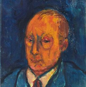 Gemälde, Self Portrait, Sirio Pellegrini