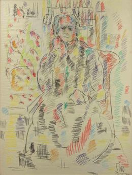 Fine Art Drawings, Portrait, Sirio Pellegrini
