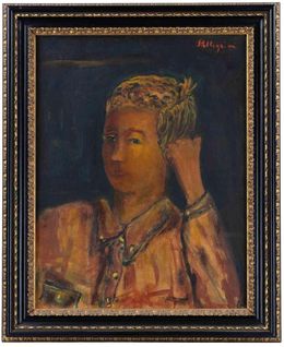 Peinture, Portrait, Sirio Pellegrini